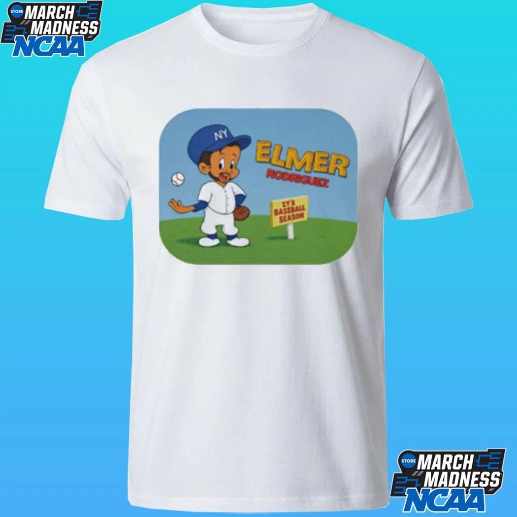 Elmer Rodriguez Tunes Its Baseball Season New York Yankees Shirt