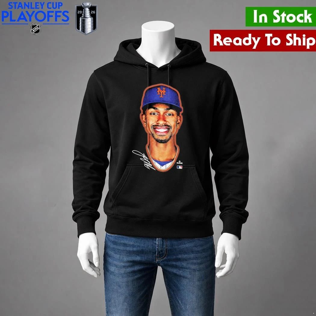 New York Mets Francisco Lindor Outerstuff Black Headliner Shirt