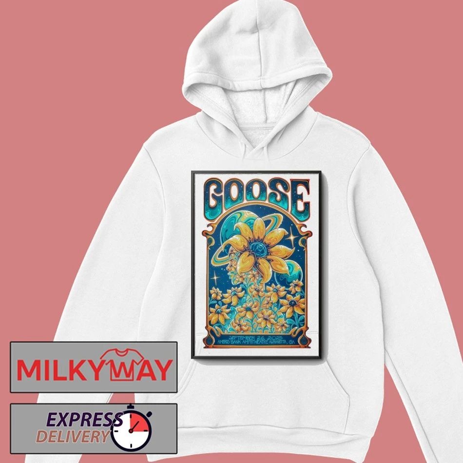 Goose Sep 26 2025 Ameris Bank Amphitheatre In Alpharetta GA Poster shirt