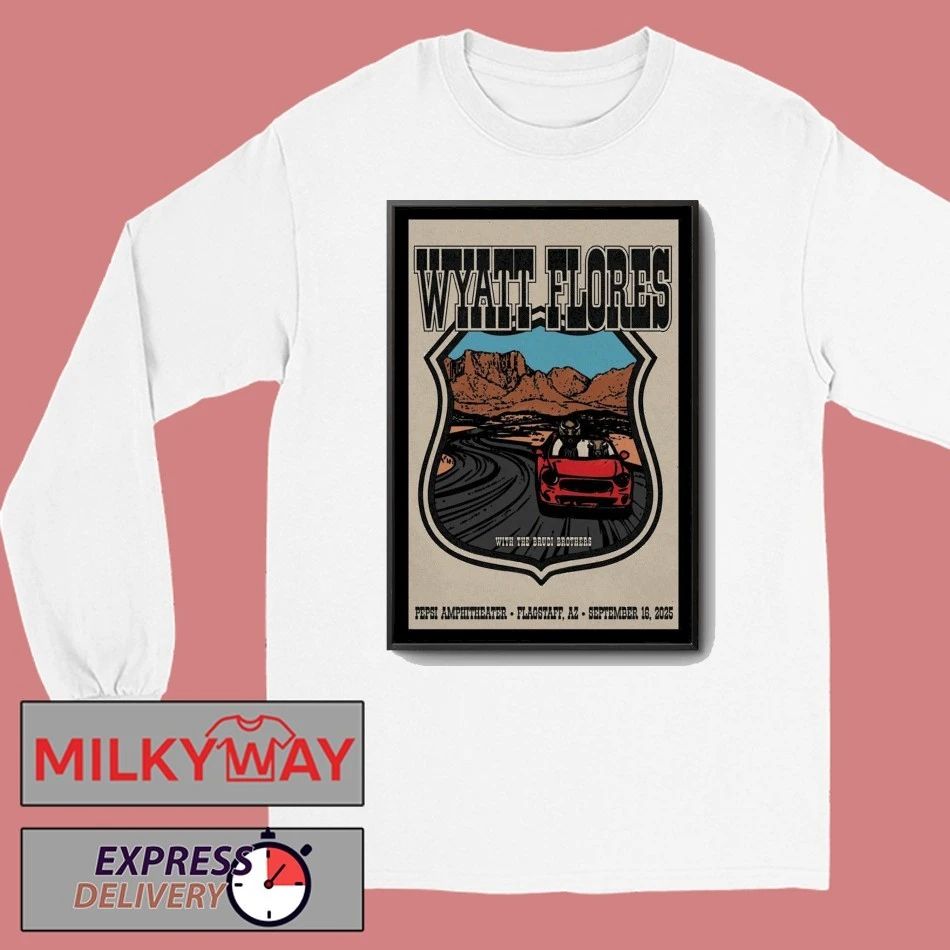 09.16.2025 Flagstaff, AZ Wyatt Flores Poster shirt