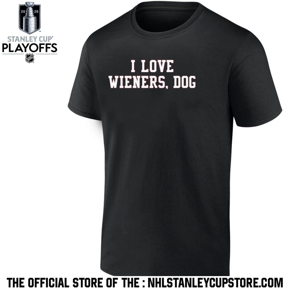Brandon Walker I Love Wieners Dog Shirt