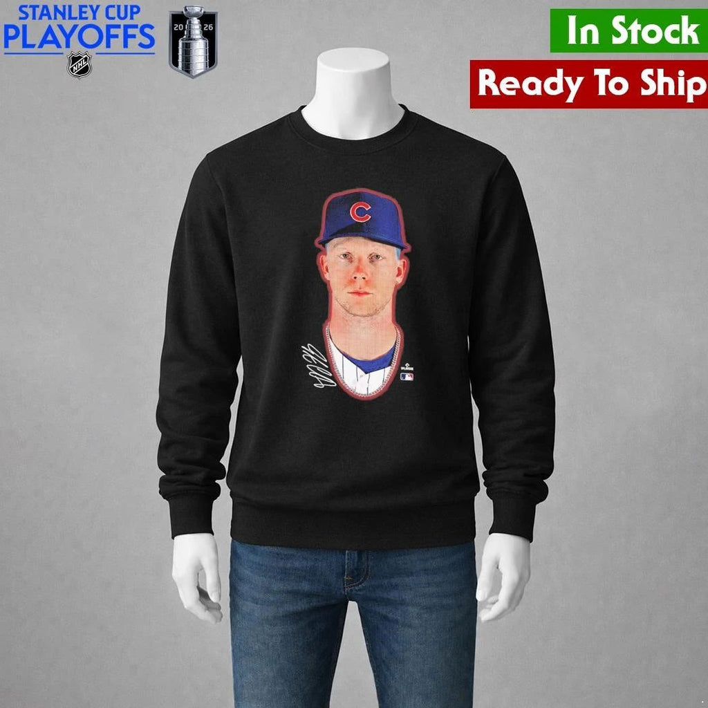 Chicago Cubs Pete Crow-Armstrong Outerstuff Black Headliner Shirt