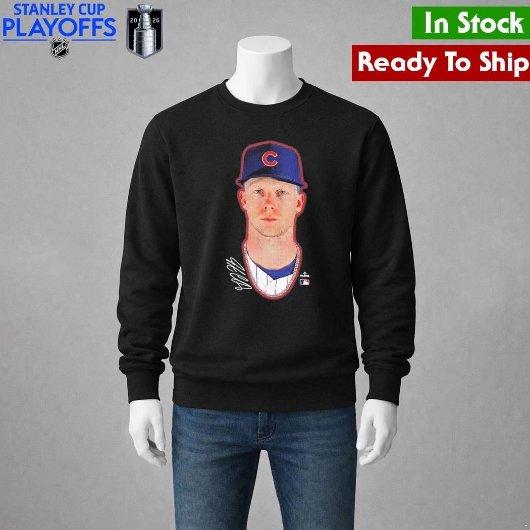 Chicago Cubs Pete Crow-Armstrong Outerstuff Black Headliner Shirt