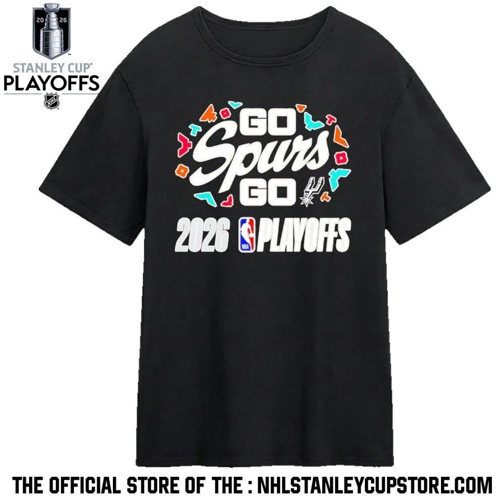 San Antonio Spurs 2026 NBA Playoffs Go Spurs go Shirt