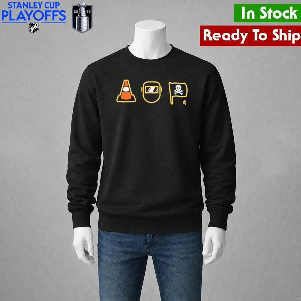 Pirates Traffic Cone 3 Icons Shirt