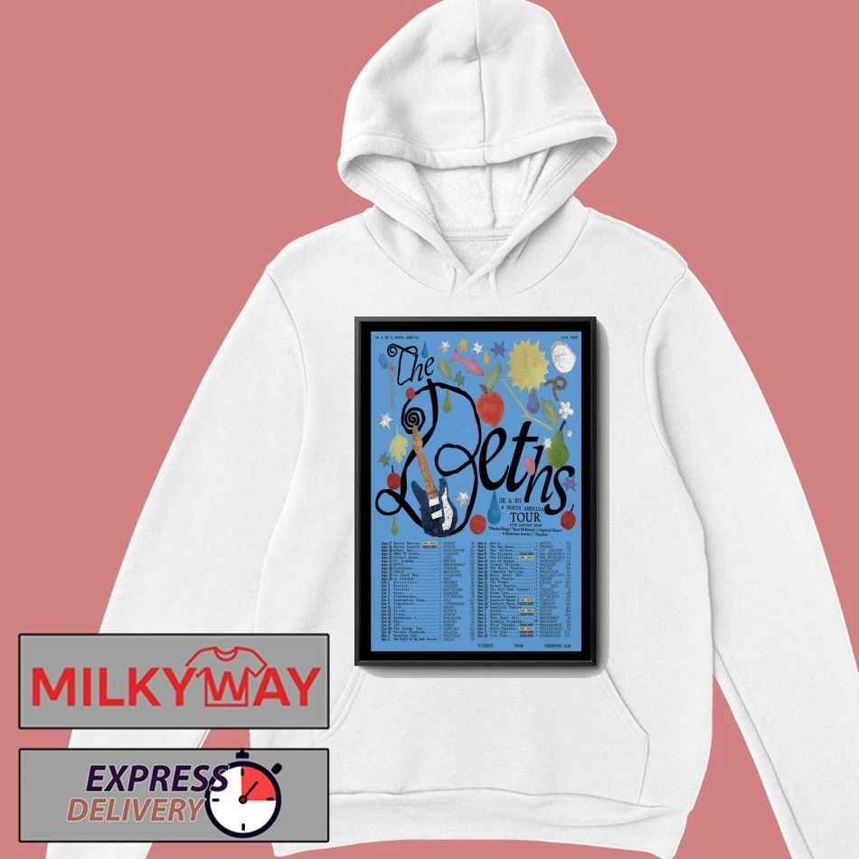 The Beths 2025 Tour UK + Europe + North America Poster shirt