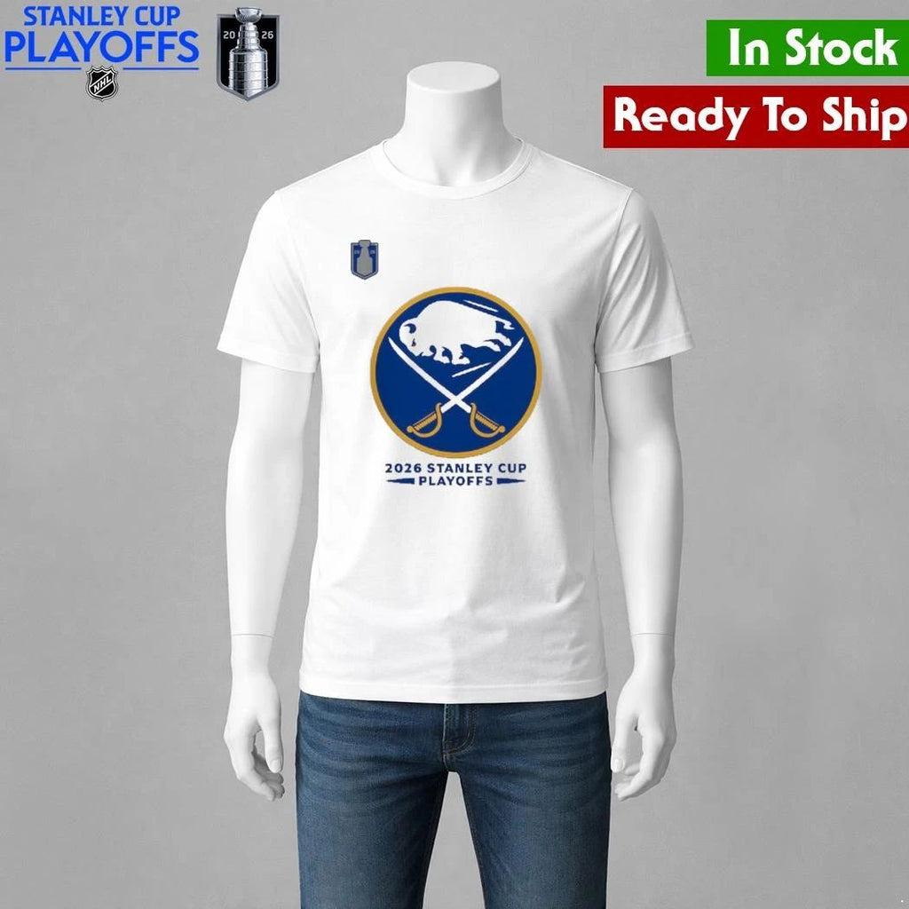 Buffalo Sabres 2026 Stanley Cup Playoffs Rink Performance Shirt