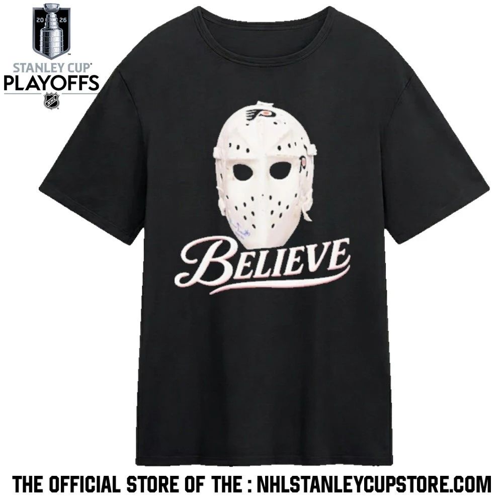 Philadelphia Flyers Believe Mask Shirt