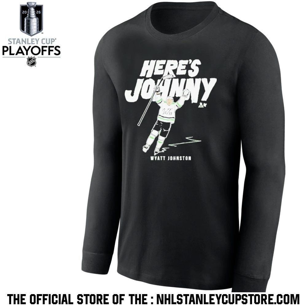 Wyatt Johnston Here’s Johnny shirt