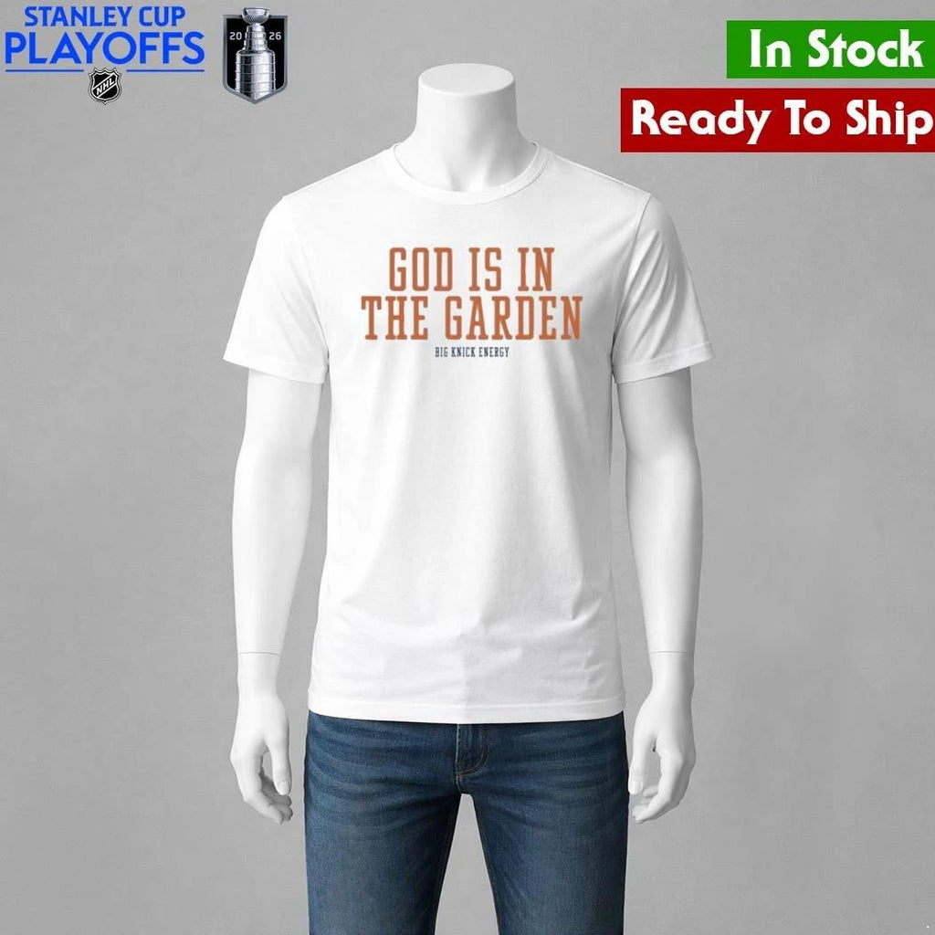 Big Knick Energy God Is In The Garden Shirt