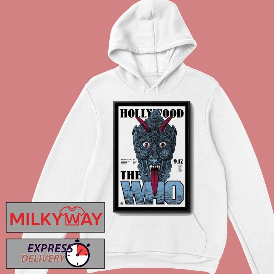 The Who Tour Hollywood, CA 09-17-2025 Poster shirt