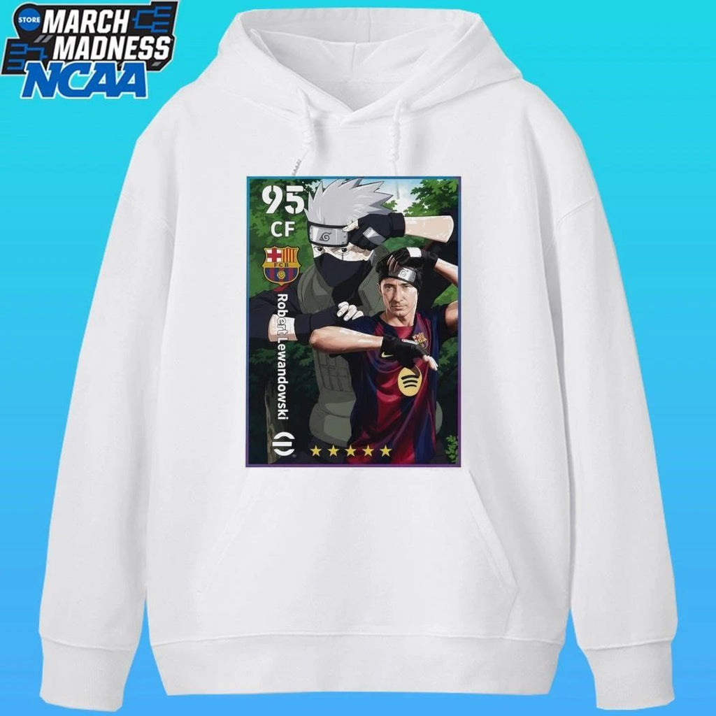 Efootball Game Lewandowski X Kakashi Card 2026 Shirt