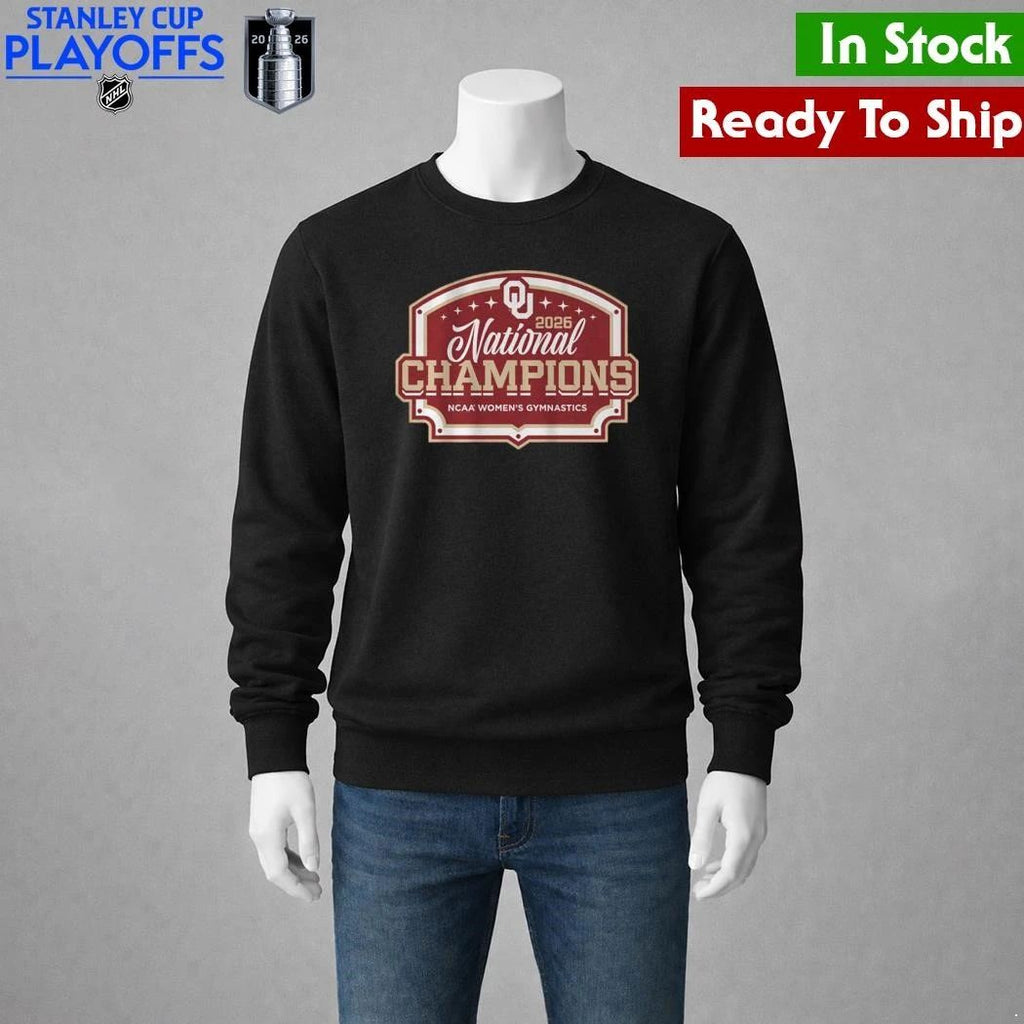 Oklahoma Women’s Gymnastics 2026 National Champions Shirt