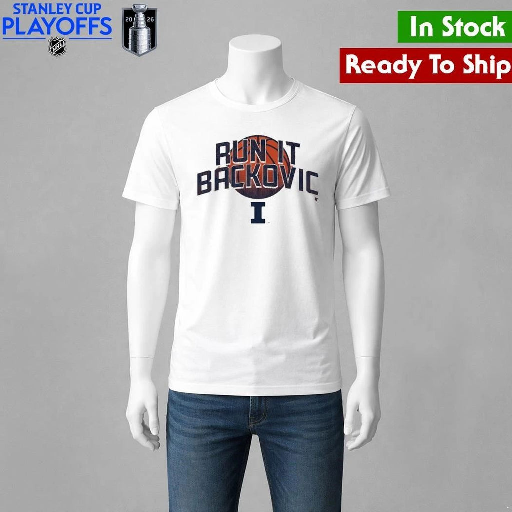 Illinois Basketball Run It Backovic Shirt