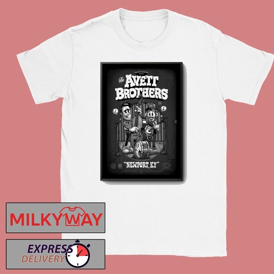 The Avett Brothers Sept 18, 2025 MegaCorp Pavilion, Newport, KY Poster shirt