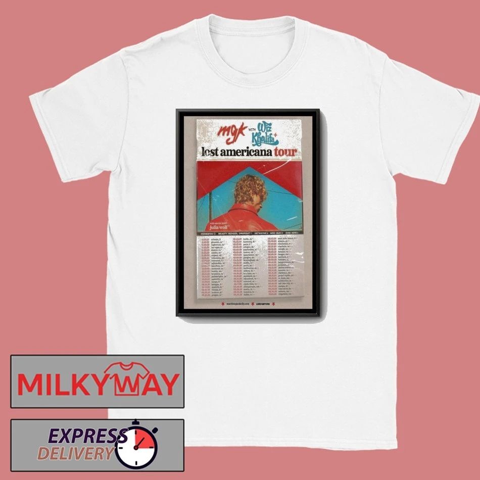 MGK Wiz Khalifa World Tour Poster shirt