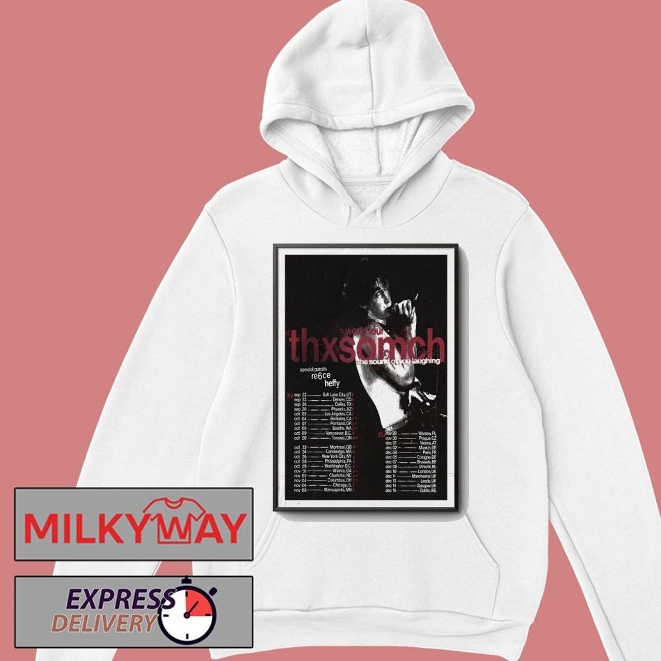 ThxSoMch World Tour 2025 Poster shirt
