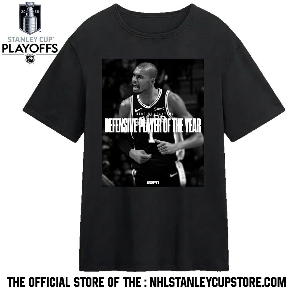 Victor Wembanyama Defensive Player Of The Year 2026 Shirt