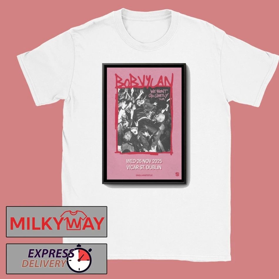Bob Vylan Dublin Ireland 2025 Poster shirt
