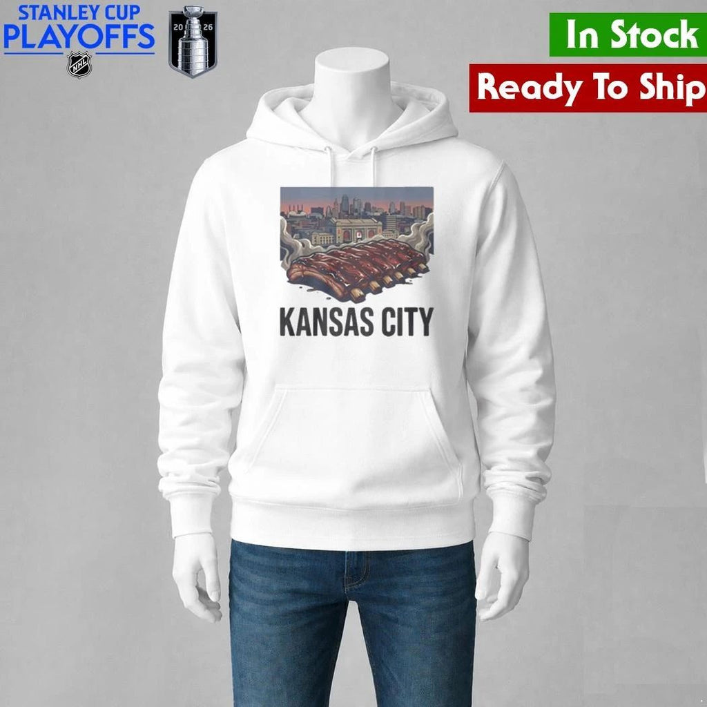 Kansas City Missouri BBQ Ribs Skyline Shirt