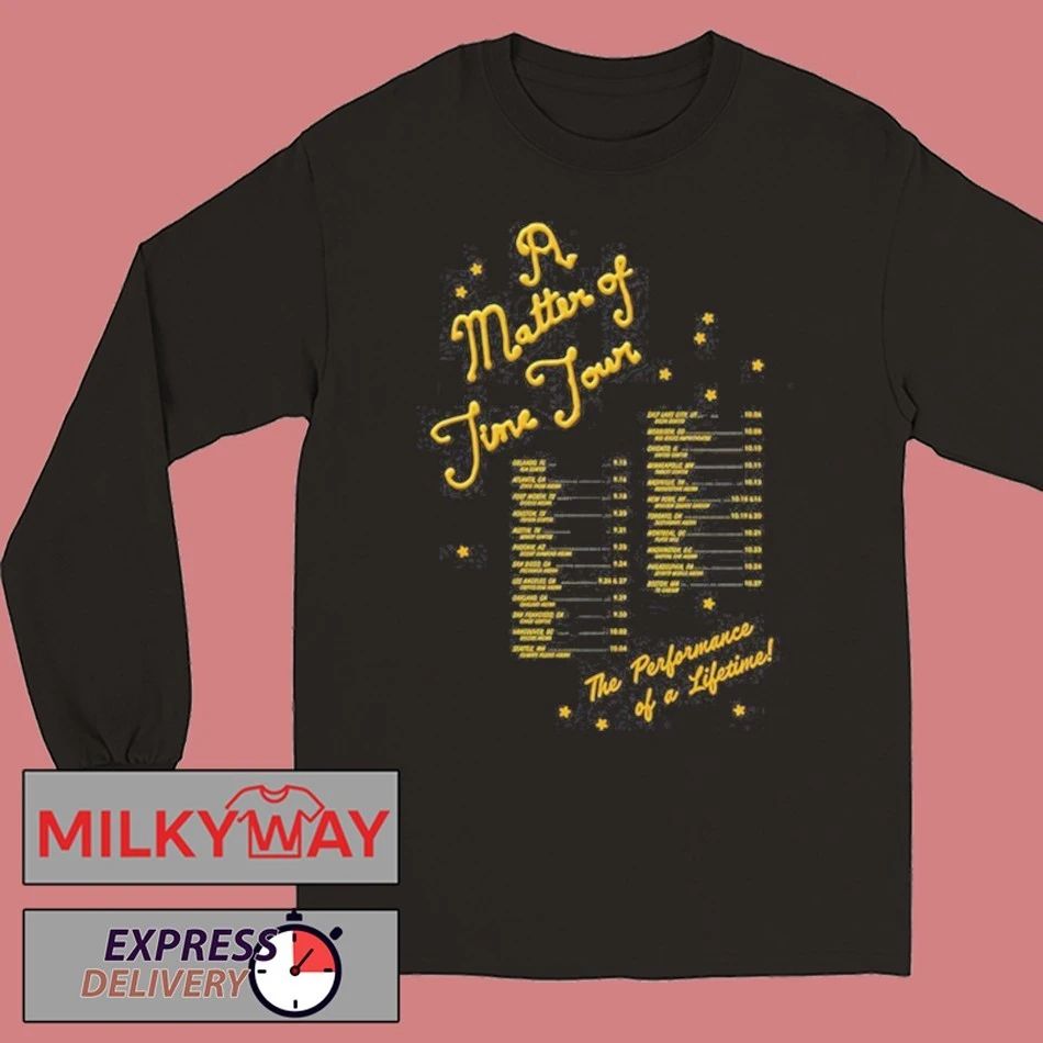 Laufey A Matter of Time Tour 2025 shirt