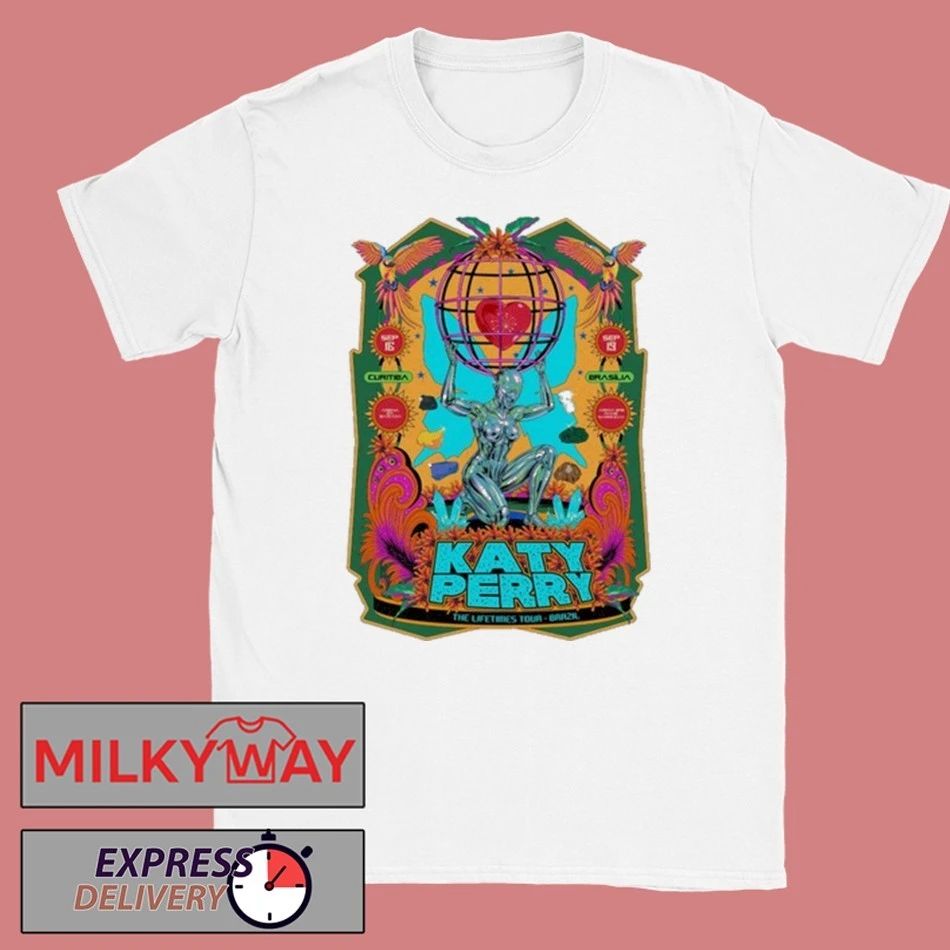 Katy Perry The Lifetimes Tour Brazil 2025 shirt