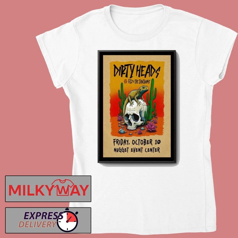 Dirty Heads Oct 10, 2025 Nugget Event Center, Sparks, NV Poster shirt