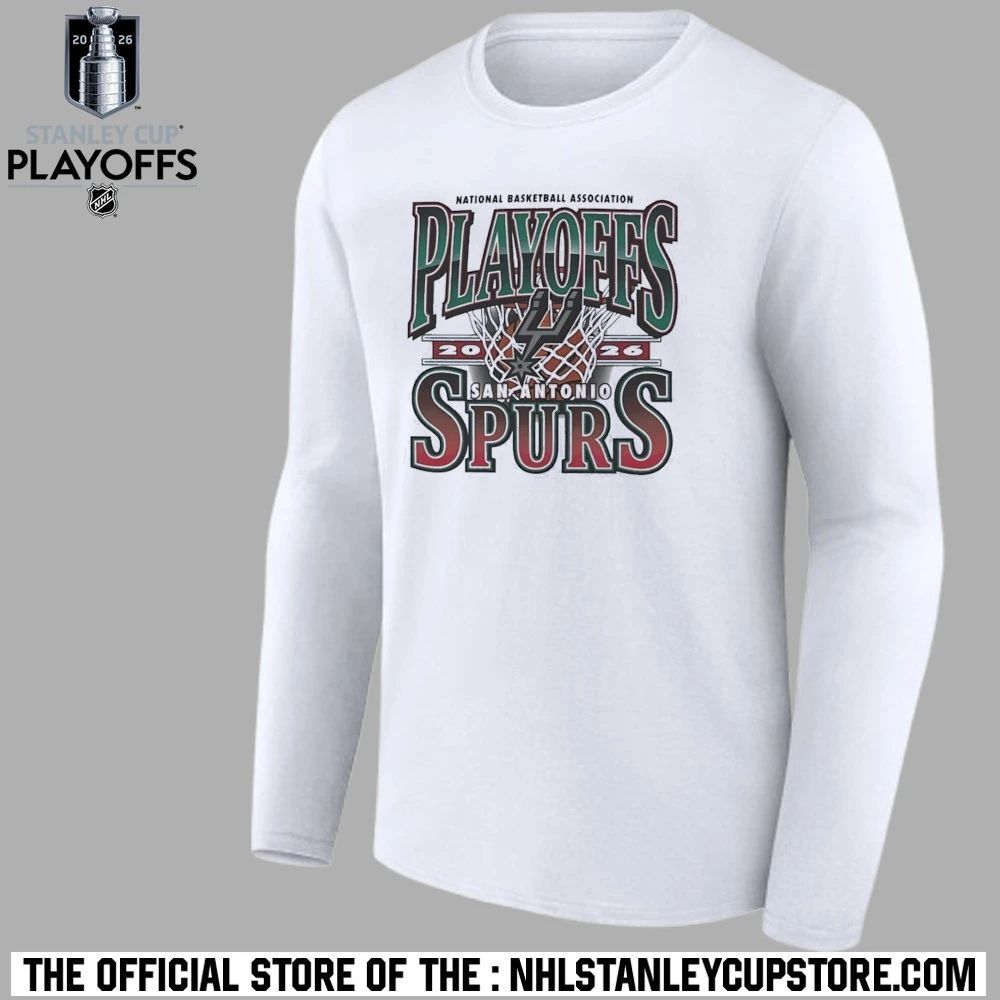 San Antonio Spurs Basketball NBA 2026 Playoffs National Basketball Association Shirt