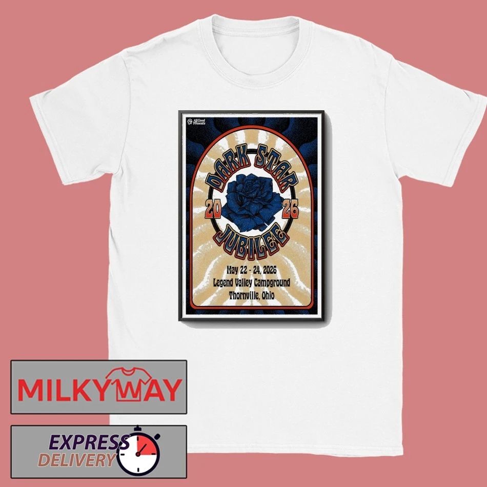 Dark Star Jubilee Music Festival Poster shirt