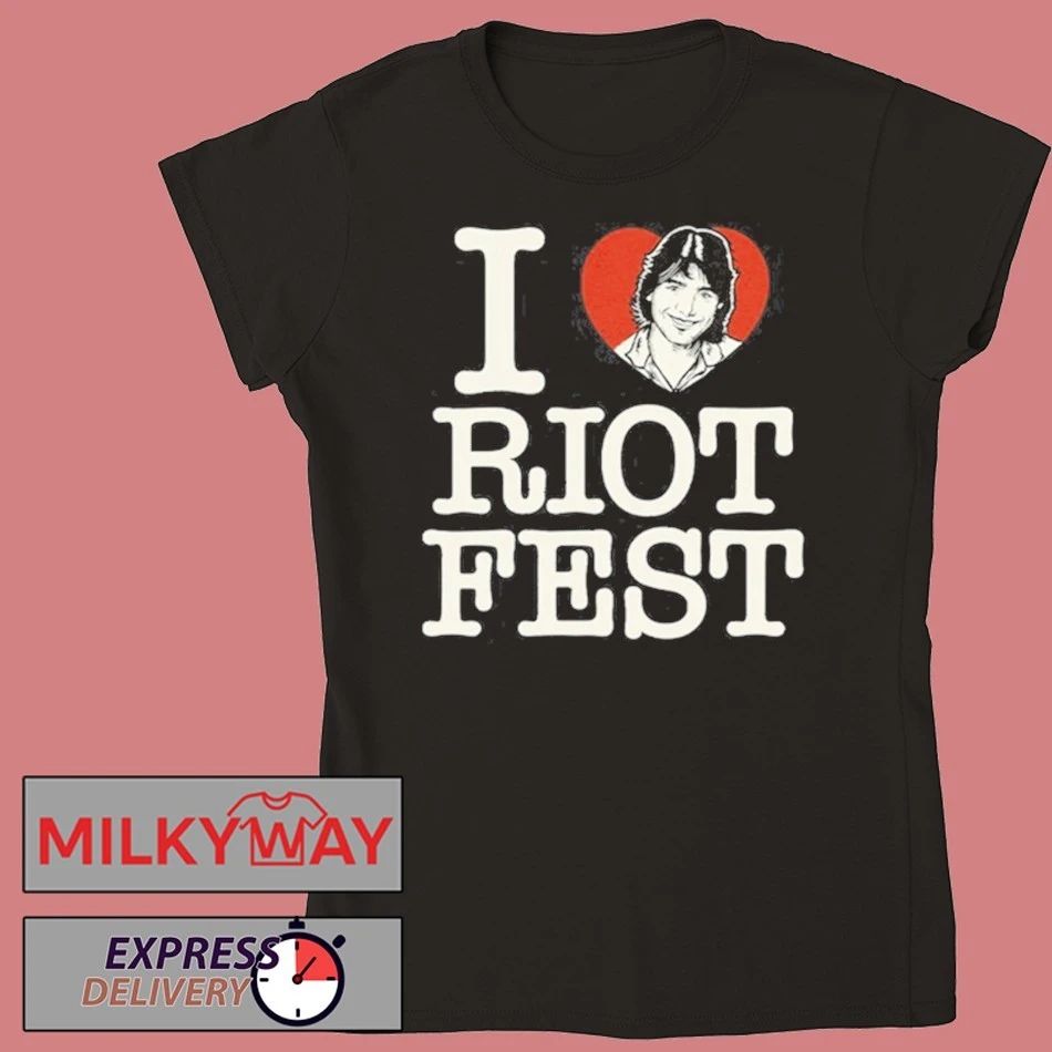 I Love Riot Fest 2025 shirt