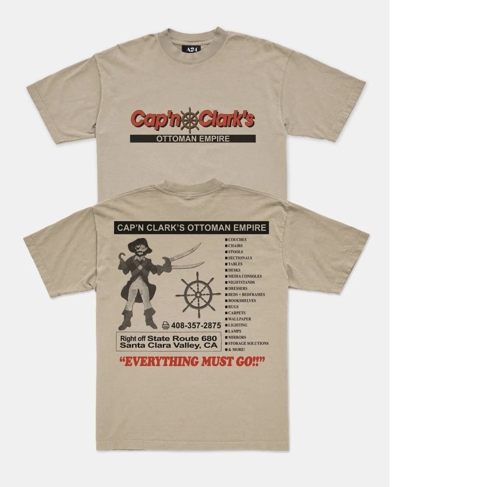 A24 Backrooms Cap’n Clark’s Ottoman Empire 2 SIDE Shirt