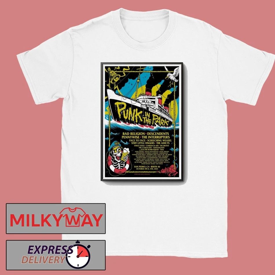 Punk In The Park San Pedro California Poster shirt