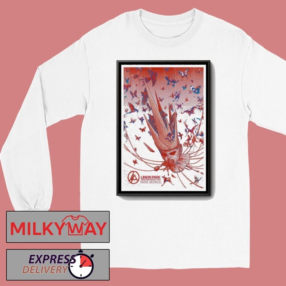 Linkin Park Washington Concert Poster shirt