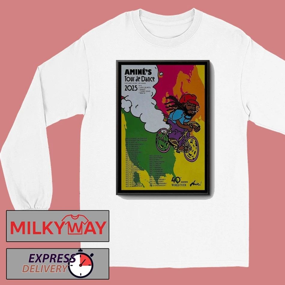 Amines Tour De Dance Poster shirt