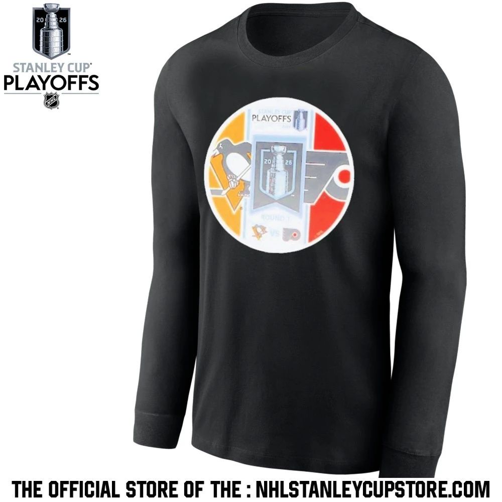 Pittsburgh Penguins vs Philadelphia Flyers 2026 Stanley Cup Playoffs Round One Shirt