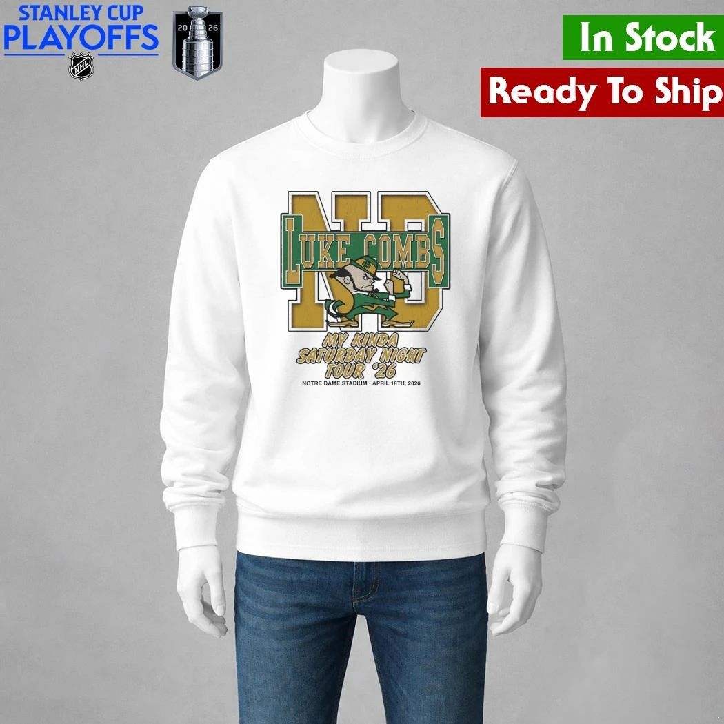 Notre Dame Luke Combs My Kinda Saturday Night Tour 26 Shirt