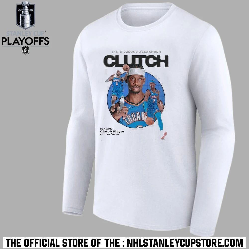 Shai Gilgeous Alexander SGA Clutch Player Of The Year NBA 2026 Shirt