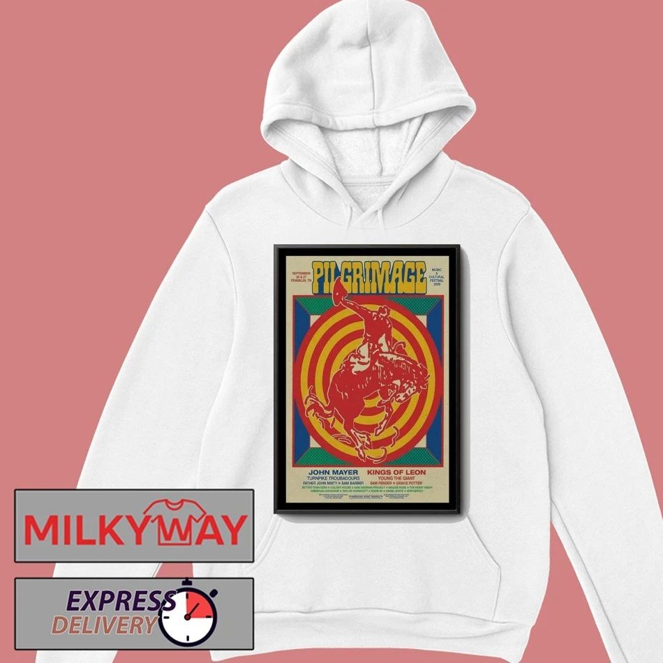 Poster Pilgrimage Music & Cultural Festival 2025 Franklin, TN shirt