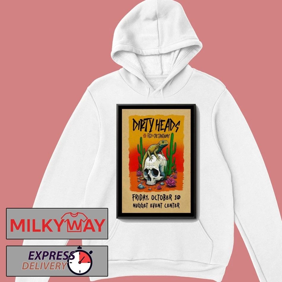 Dirty Heads Oct 10, 2025 Nugget Event Center, Sparks, NV Poster shirt