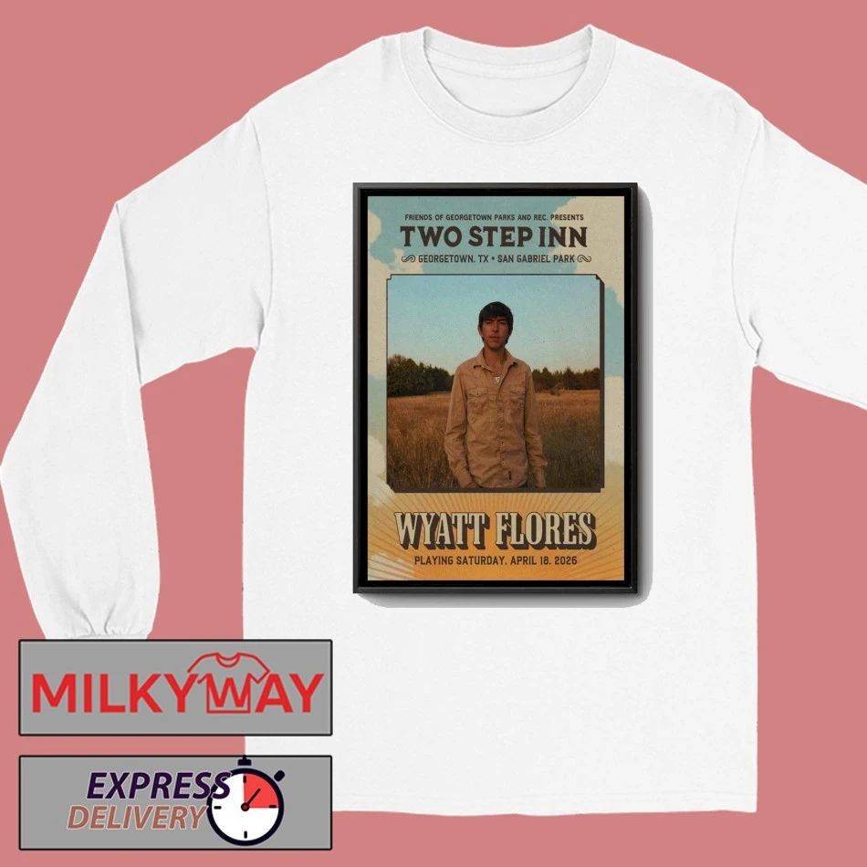 Wyatt Flores Georgetown Concert Poster 2026 shirt