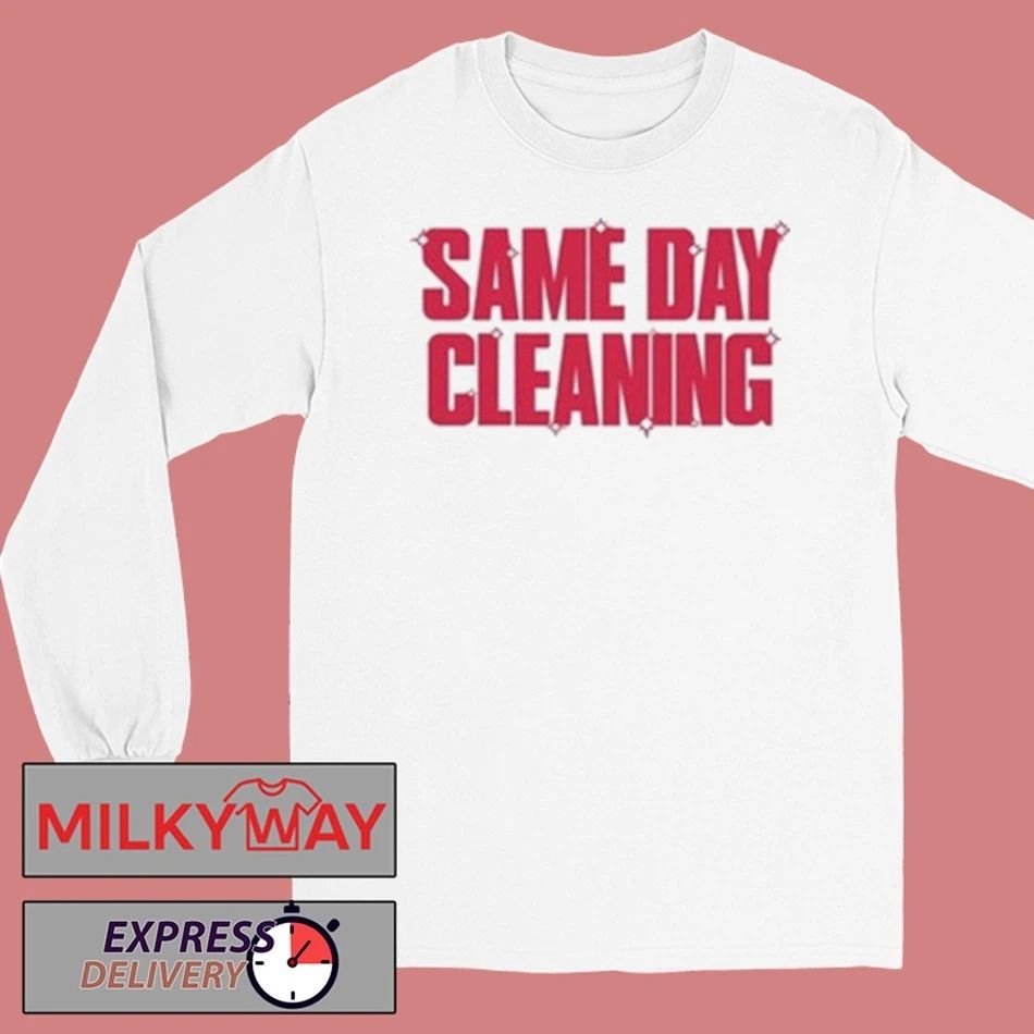 Sammy Virji Same Day Cleaning shirt