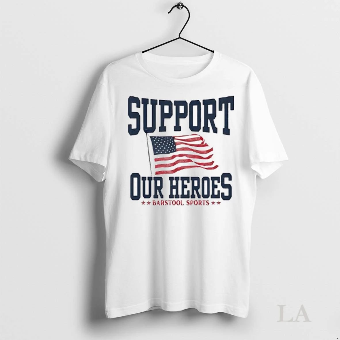 Original Tunnel To Towers Foundation Support Our Heroes Barstool Sports Usa Flag Ladies