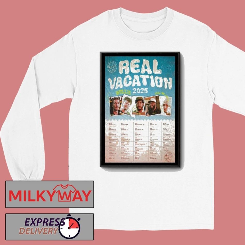 Poster Willis Real US Tour 2025 shirt