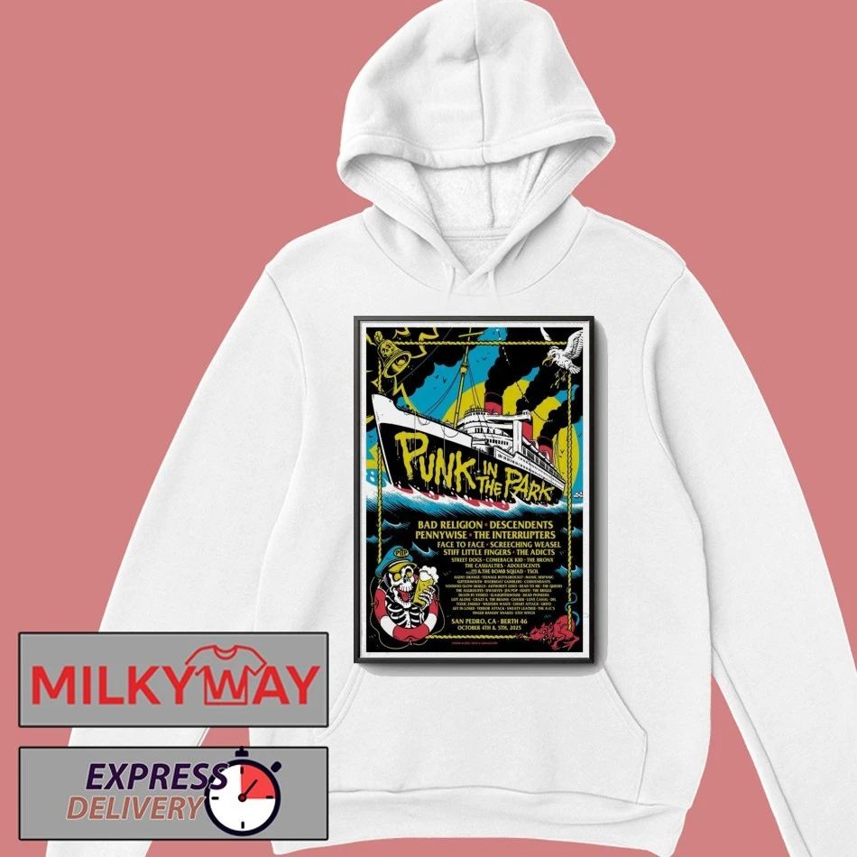 Punk In The Park California 2025 Poster shirt