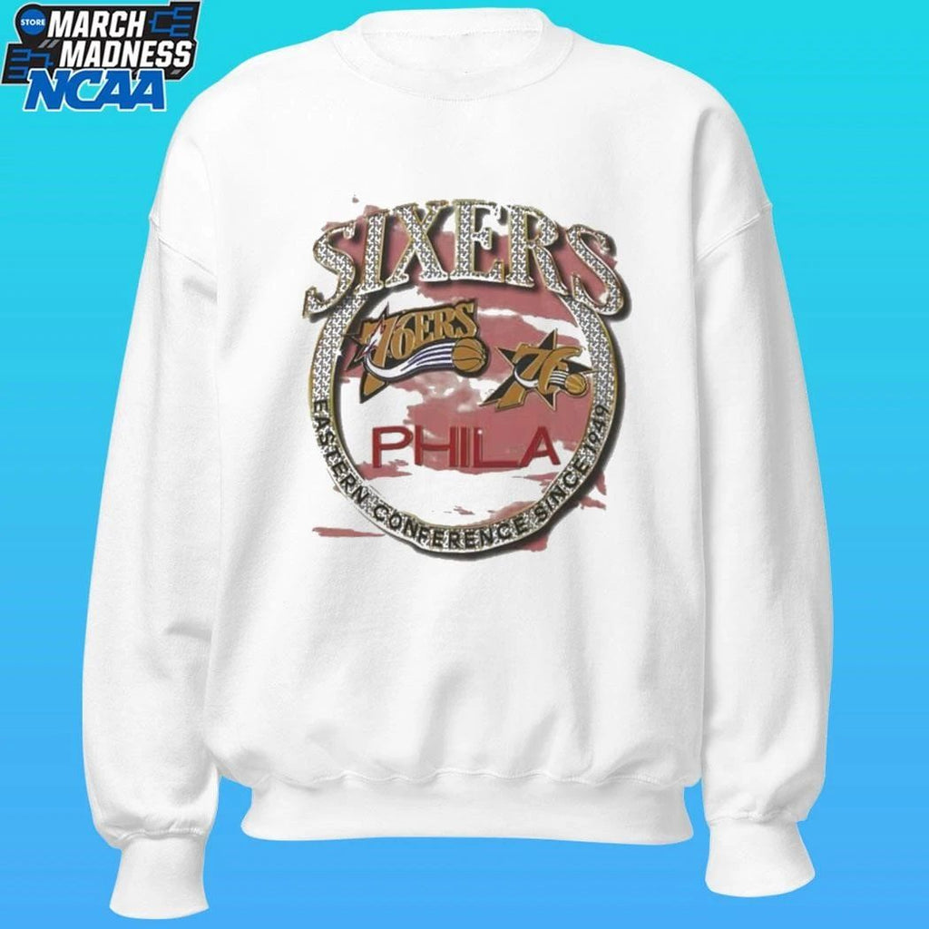 Philadelphia 76ers Hardwood Classics Crown Jewels Shirt