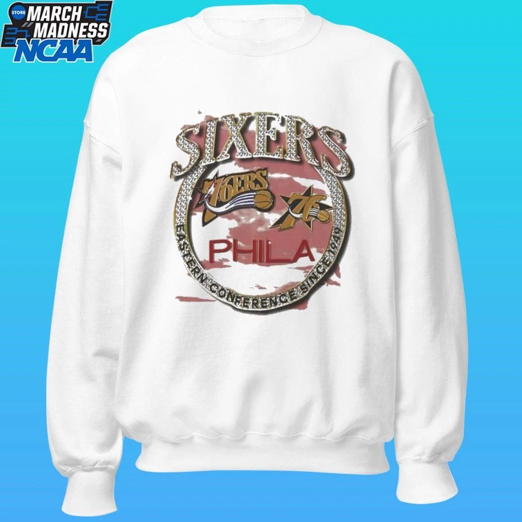 Philadelphia 76ers Hardwood Classics Crown Jewels Shirt