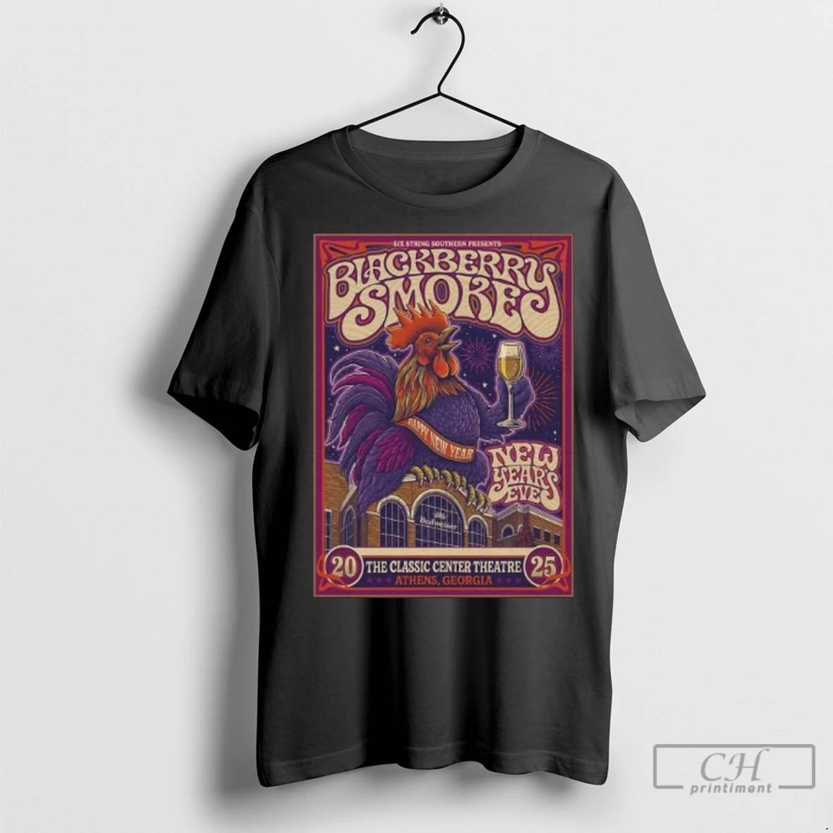 Premium Blackberry Smoke Nye Tour Athens Georgia 2025 Long Sleve
