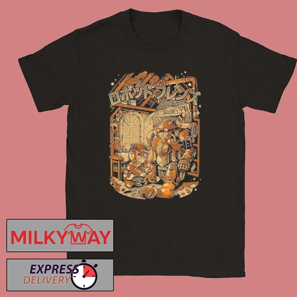 The Yetee Robo Friend Shirt
