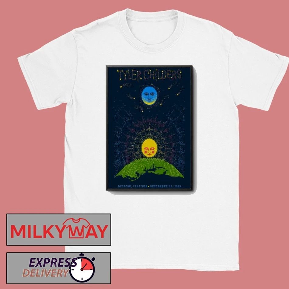 Tyler Childers September 27 2025 In Bristow, VA Tour Poster shirt