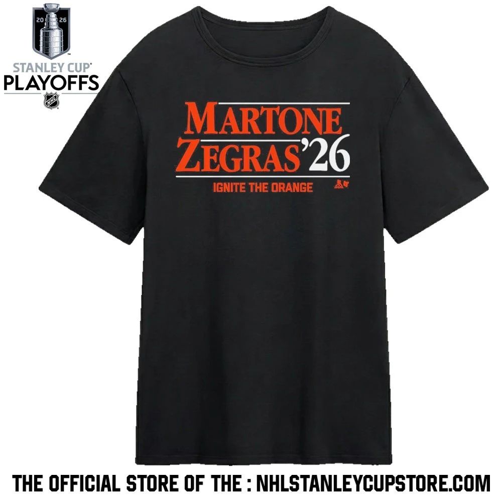 Martone-Zegras ’26 Ignite the orange shirt